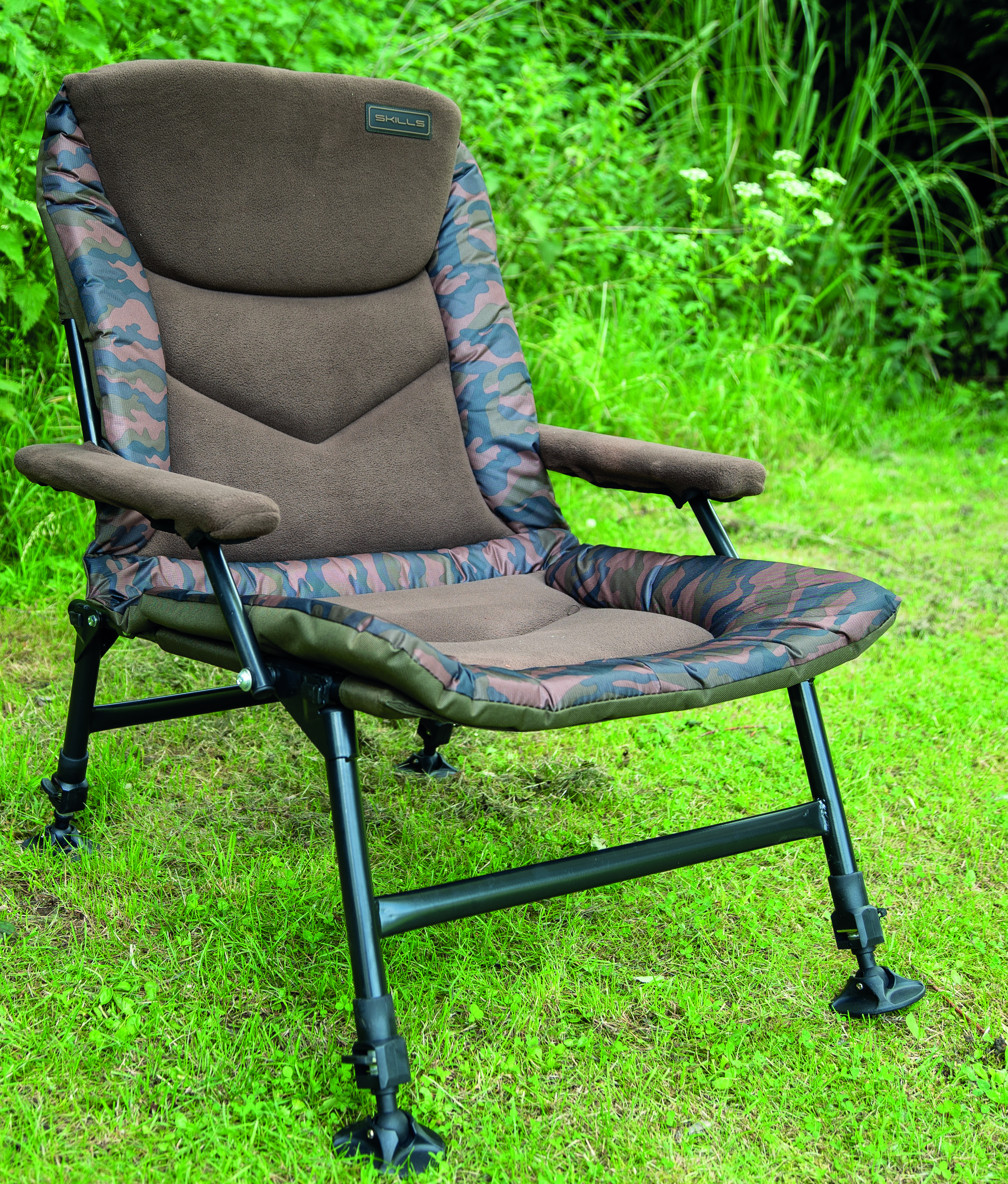 [Bundle] Lucx® fishing chair, “El Presidente” carp chair+carry bag,  carpchair, camping chair, garden chair with armrests | Lucx Angelsport |  fishing